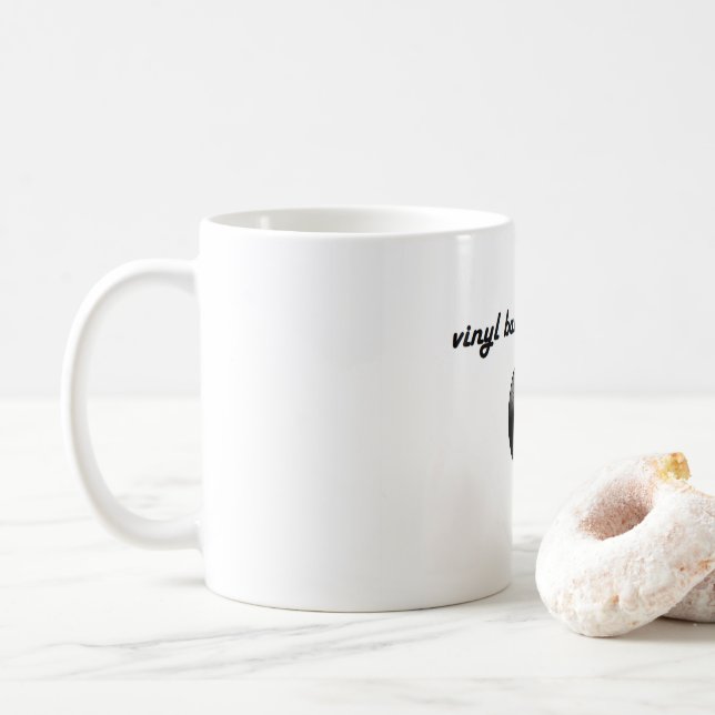 Caneca De Café bebê do vinil, VINIL!!! (Com Donut)