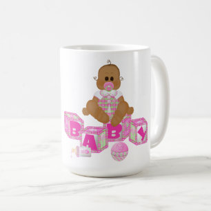 Caneca De Café Bebê dotado Ringer Mug
