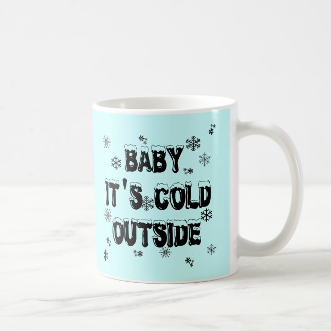 Caneca De Café Bebê é mercadoria fria da parte externa (Direita)