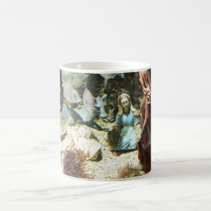 Caneca De Café Bebê Jesus em uma natividade subaquática