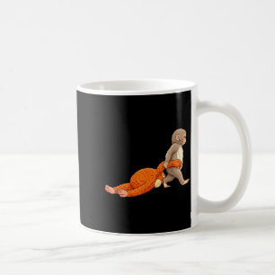 Caneca De Café Bebê macaco engraçado soco animal fofo homens mulh