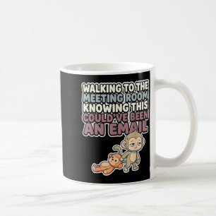 Caneca De Café Bebê macaco fofo meme kawaii macaco japonês