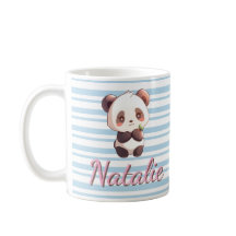 Bebê Panda Fofo com Nome Personalizado