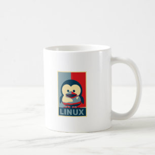Caneca De Café Bebê Tux Linux