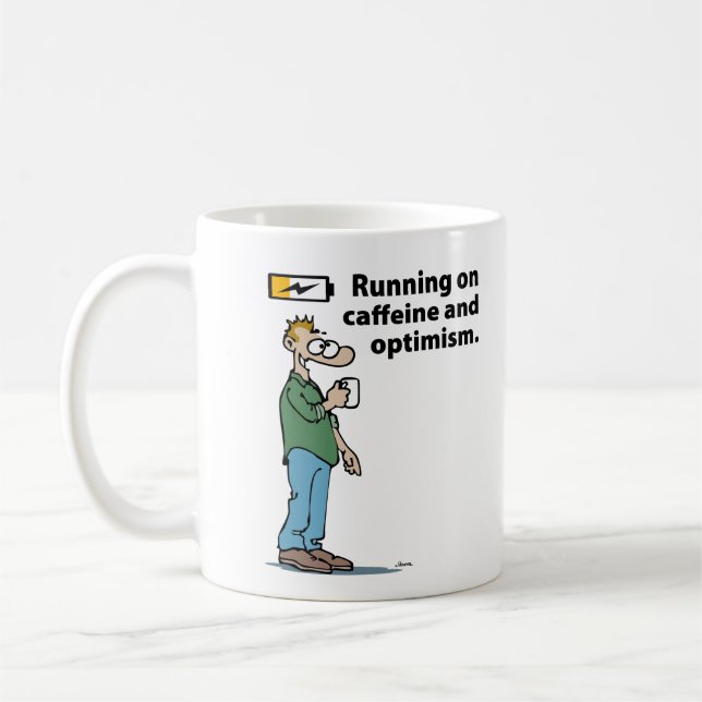 Caneca De Café Bebedor de café masculino (Esquerda)