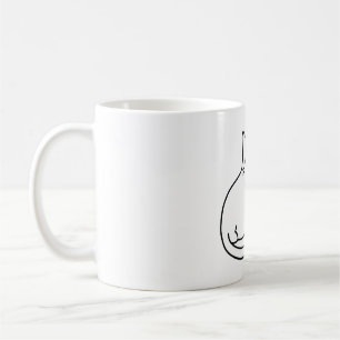 Caneca De Café Bebendo de gato Boba milk Tea Bobalogia Hoodie