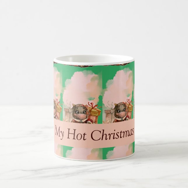 Caneca De Café Bebendo Verde da Estação Holiday (Centro)