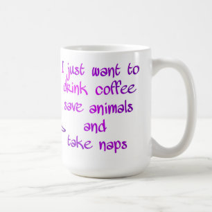Caneca De Café Beber Animais Salvos De Café Tirem Amante de os an