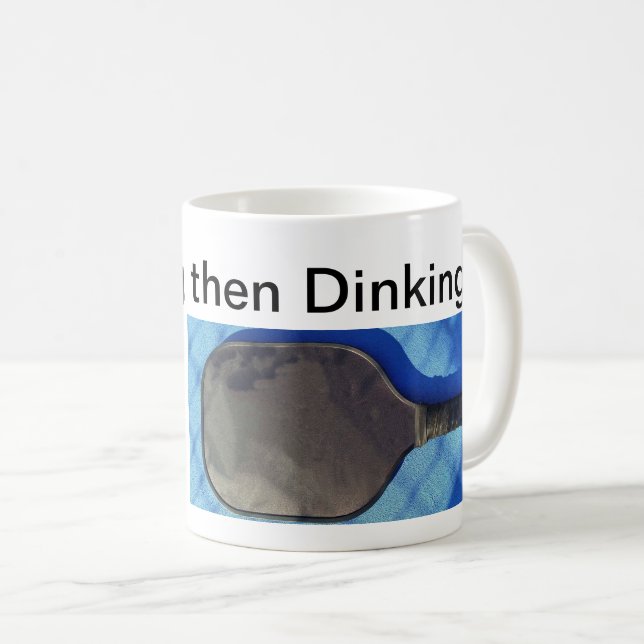 Caneca De Café Beber e depois Brincar  (Frente Esquerda)