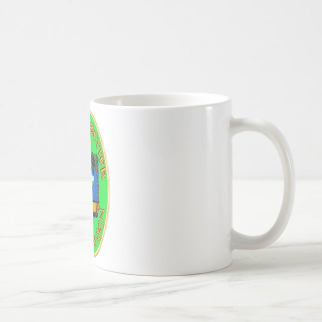 CANECA DE CAFÉ BEBER É MELHOR DO QUE PENSAR (Direita)
