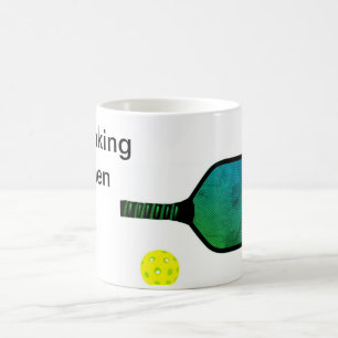 Caneca De Café Beber e Pickleball