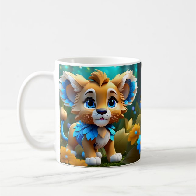Caneca De Café Bebês Adoráveis E Cujos Cachorros (Esquerda)