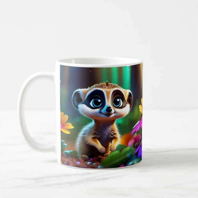 Caneca De Café Bebês Adoráveis E Cujos Cachorros (Esquerda)