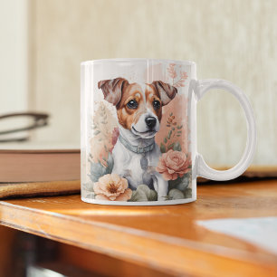 Caneca De Café Bebês-Cons   Jack Russell Terrier Puppy