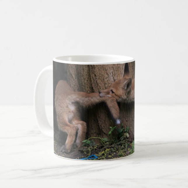 Caneca De Café Bebês Mais Pobres | Brincadeiras (Frente Esquerda)