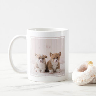 Caneca De Café Bebês Mais Pobres   Dois Bebês De Corgão