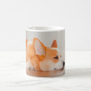 Caneca De Café Bebês Mais Pobres Dormência De Corgi