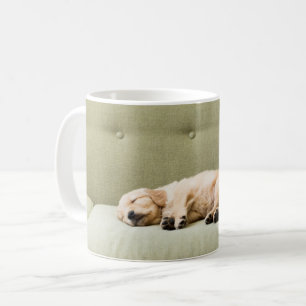 Caneca De Café Bebês Mais Pobres Ouro Retriever Puppy 2
