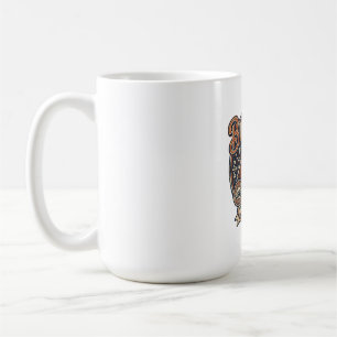 Caneca De Café Bebida Burnout Co Logotipo de Refrigerante Antigo 