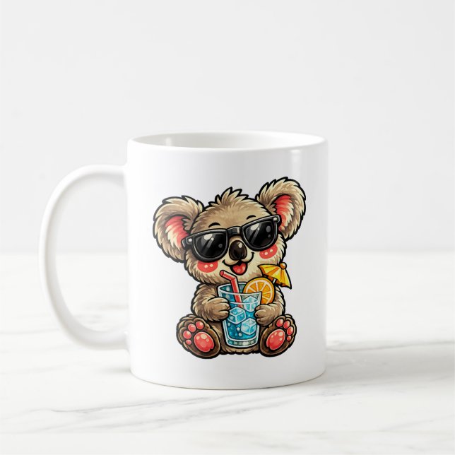 Caneca De Café Bebida do Coala Legal (Esquerda)
