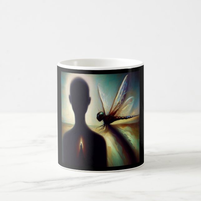 Caneca De Café Bebida Espirita Animal Dragonfly 1 (Centro)