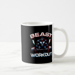Caneca De Café Bebida Silverback Piadas Gym Gorilla Workou
