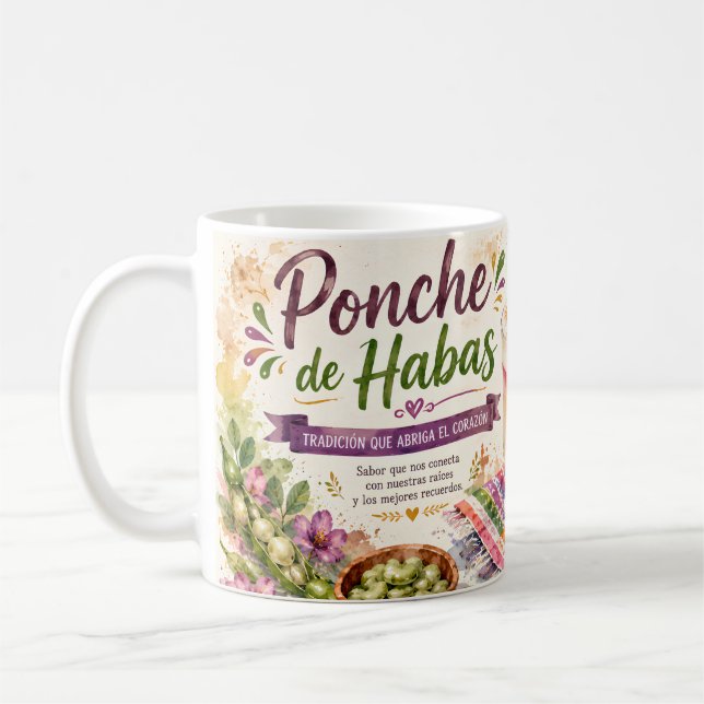 CANECA DE CAFÉ BEBIDAS CALIENTE DEL PERU (Esquerda)