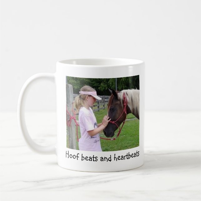 Caneca De Café Bebidas capuzes e batimentos cardíacos (Esquerda)