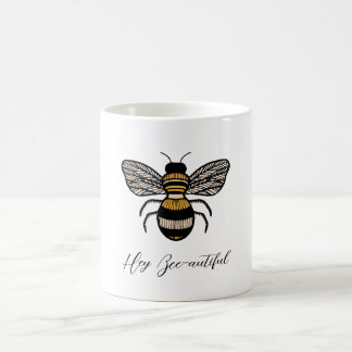 Caneca De Café Bee Art Coffee Mug