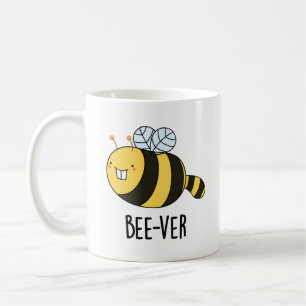 Caneca De Café Bee Bee Beaver Animal Bee Pun