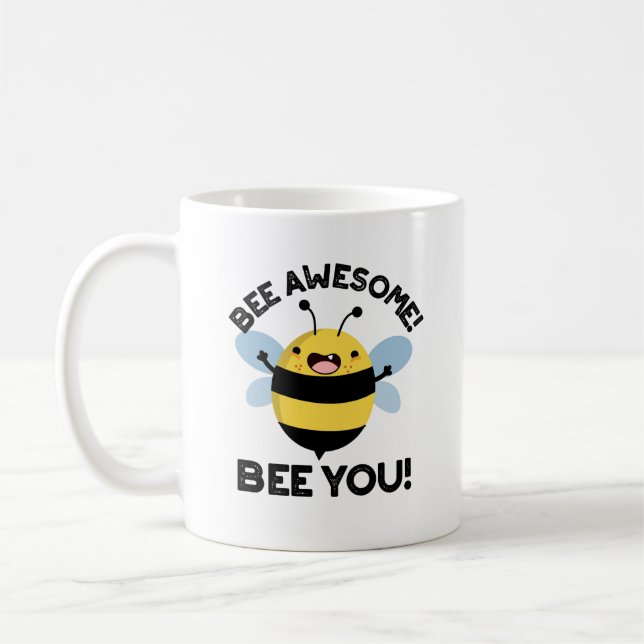 Caneca De Café Bee Incrível Bee Você Insetos Positivos (Esquerda)