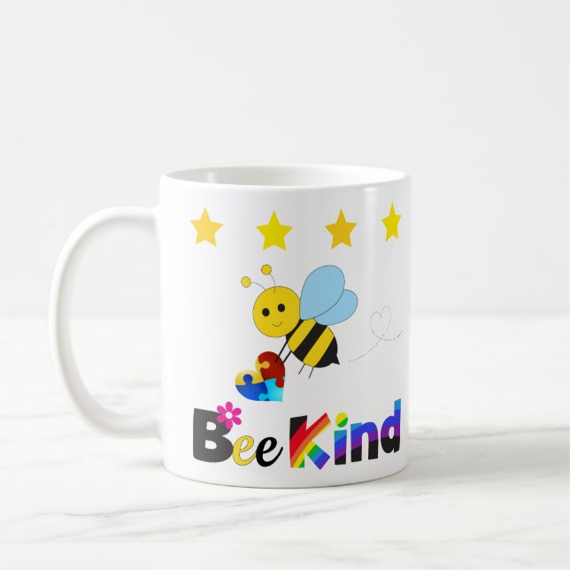 Caneca De Café Bee Kind (Esquerda)