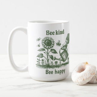 Caneca De Café Bee Kind Bee Happy for Environmental educators