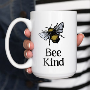 Caneca De Café Bee Kind Inspirational