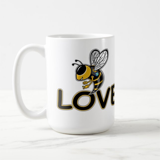 CANECA DE CAFÉ BEE LOVE  (Esquerda)
