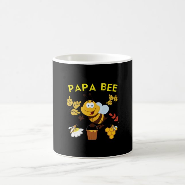 Caneca De Café Beekeeper Art Papa Bee (Centro)