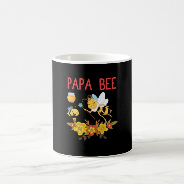 Caneca De Café Beekeeper Art Papa Bee 2 (Centro)