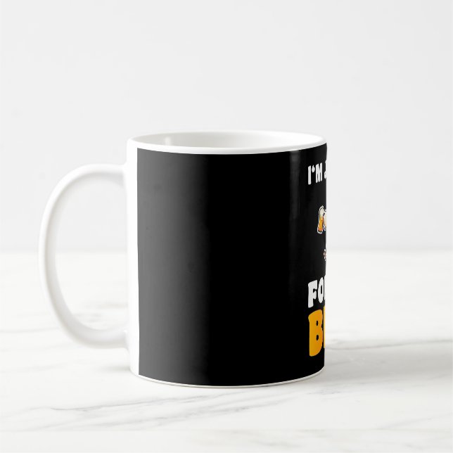 Caneca De Café Beekeeper Gift | I Am Just Here For The Bees (Esquerda)