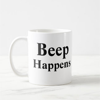 Caneca De Café Beep Acontece