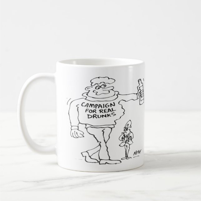 Caneca De Café Beer Drinker Real Ale ou Micro Pub (Esquerda)