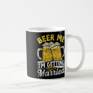 Caneca De Café Beer Me Casarei com o noivo Bach