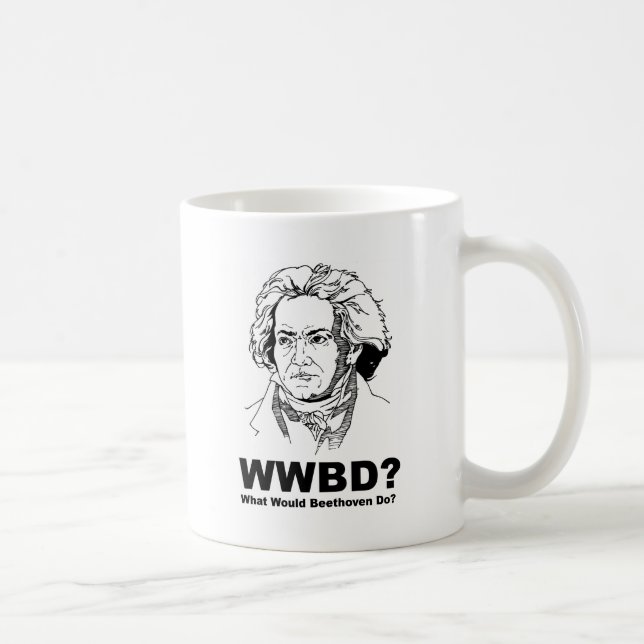 Caneca De Café Beethoven (Direita)