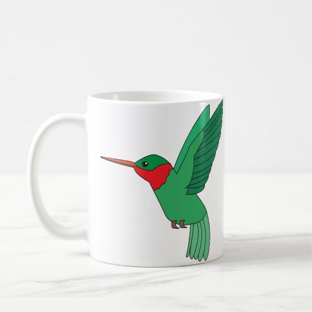 Caneca De Café Beija-flor (Esquerda)