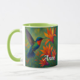 Caneca de café Beija-flor