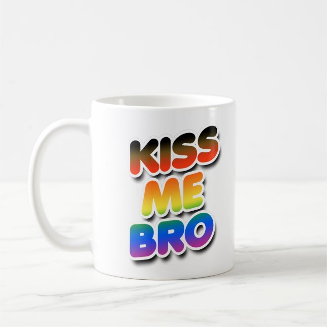 Caneca De Café Beija Me Mané (Esquerda)
