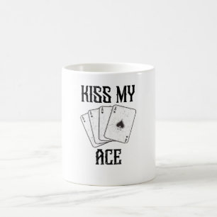 Caneca De Café Beija meu Ace