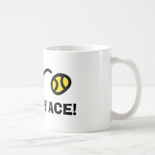Caneca De Café BEIJA MEUS tênis engraçados da ACE para treinado