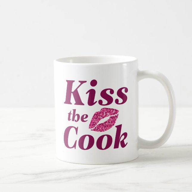 Caneca De Café Beija O Cook (Direita)