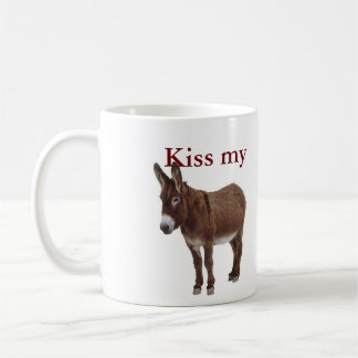 Caneca De Café beije-me asno