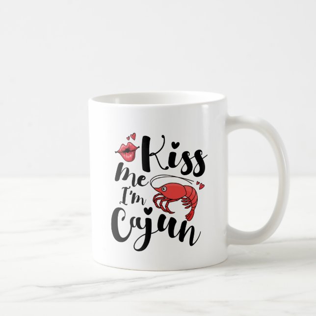 Caneca De Café Beije-me Sou Cajun Mug (Direita)